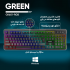 کیبورد مخصوص بازی گرین مدل GK601-RGB