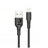 کابل گرین لاین یو اس بی آ به لایتنینگ Green cable usb-a to lightening PVC 1.2M