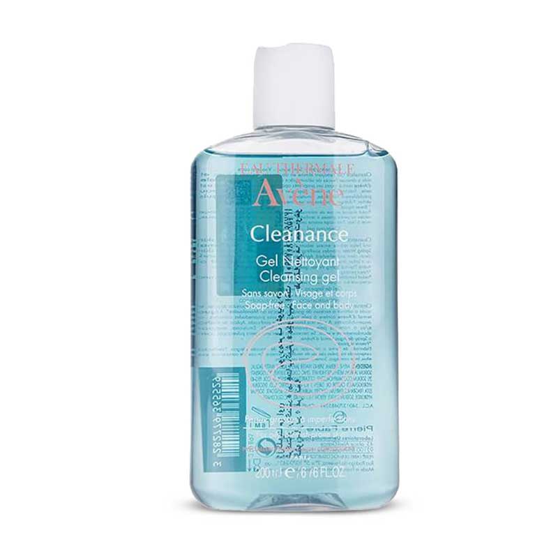 ژل شستشو اون-Avene مدل Cleanance پوست‌چرب و جوش‌دار 200میل