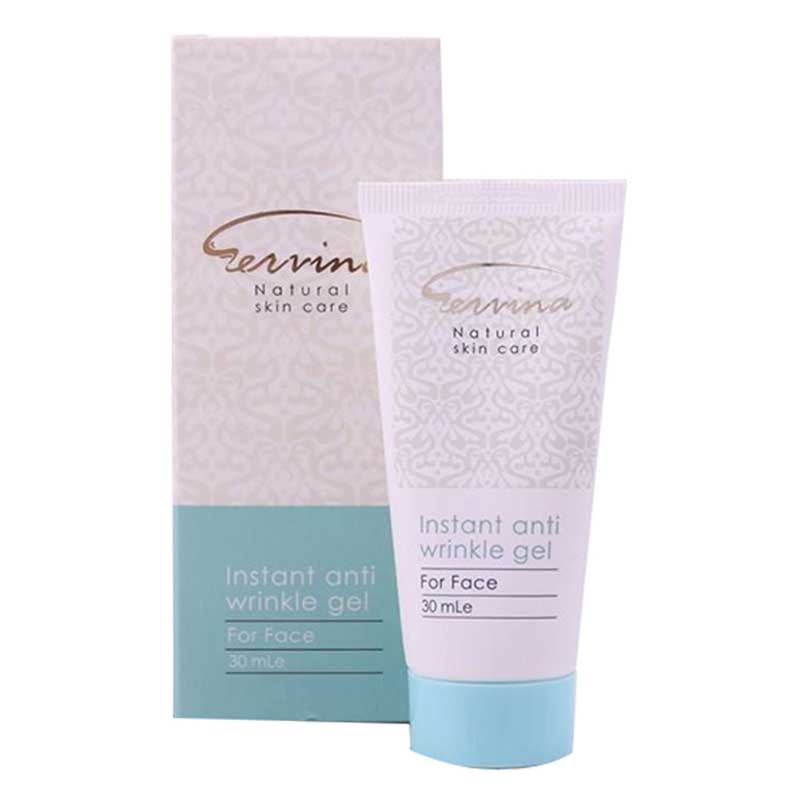 ژل ضد چروک موقت صورت سروینا مناسب انواع پوست 30 میل