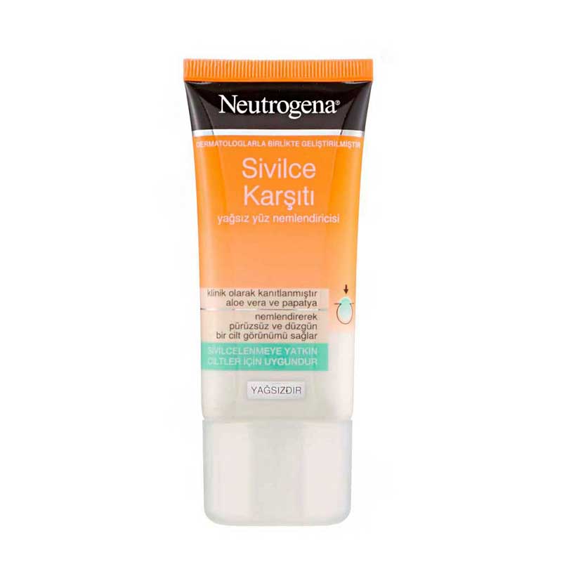 کرم مرطوب کننده ضد جوش نوتروژینا مدل SIVILCE KARSITI حجم 50 میل مناسب پوست چرب