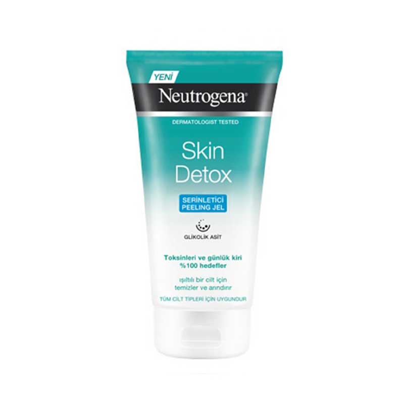 اسکراب صورت نوتروژینا مدل Skin Detox حجم 150 میل