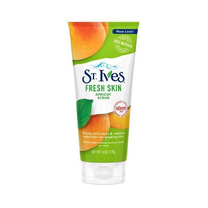 اسکراب پوست زردآلو سینت ایوز مدل Fresh Skin وزن 170 گرم