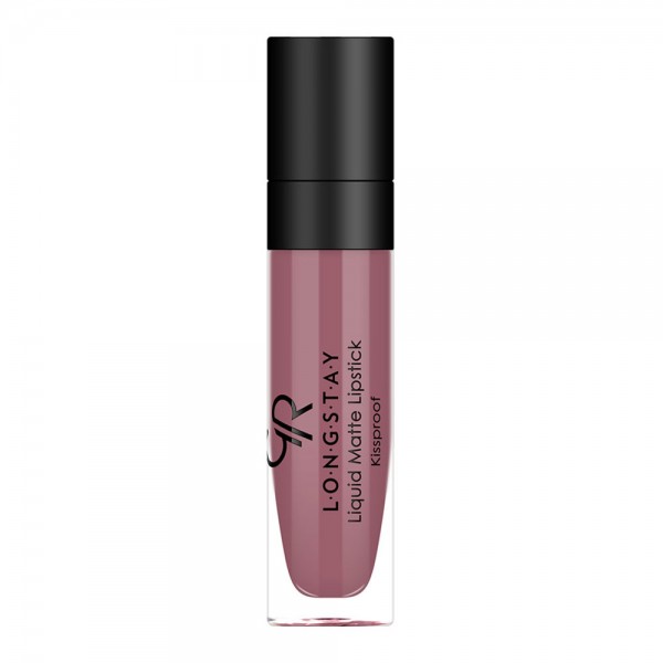 رژ لب مایع مات گلدن رز مدل Long Stay شماره 03