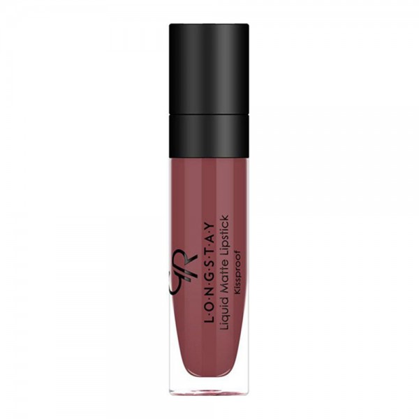 رژ لب مایع مات گلدن رز مدل Long Stay شماره 20