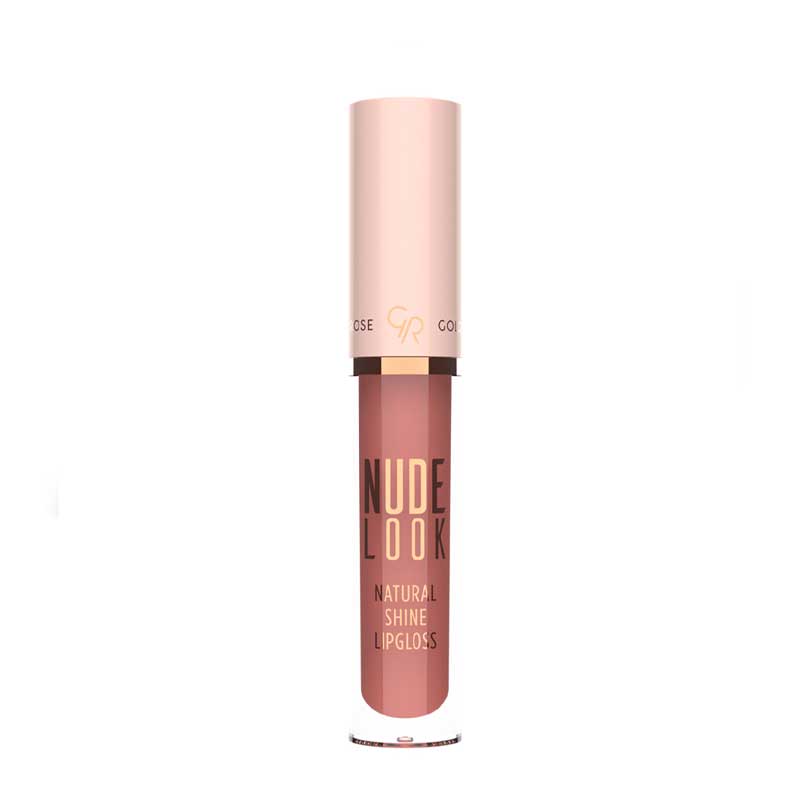 رژ لب مایع براق گلدن رز مدل Nude Look شماره 04