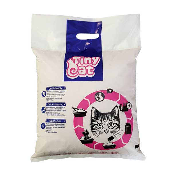 خاک بستر گربه تاینی کت مدل P1 وزن 10 کیلوگرم