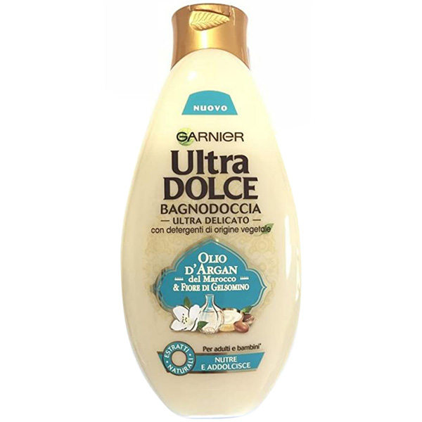 شامپو بدن گارنیه سری Ultra Dolce مدل روغن آرگان حجم 500 میل