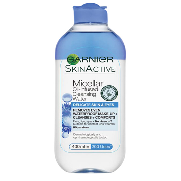 محلول پاک کننده آرایش صورت دو فاز گارنیه مدل Besleyici حجم 400 میل