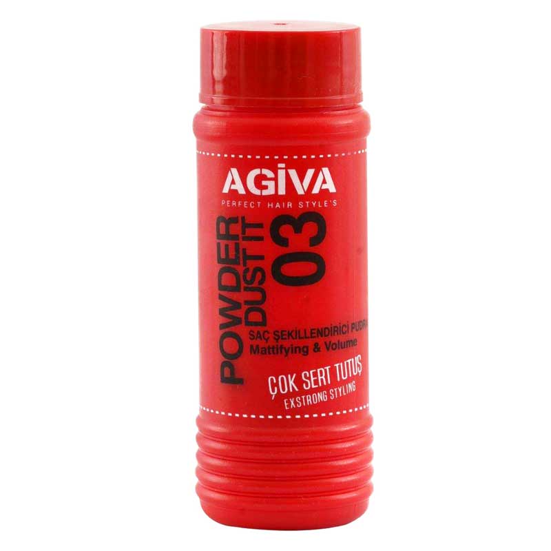 پودر حالت دهنده مو آگیوا مدل 03 وزن 20 گرم-بسیار سخت