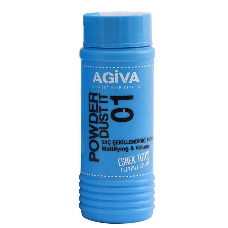 پودر حالت دهنده مو آگیوا شماره 01 وزن 20 گرم