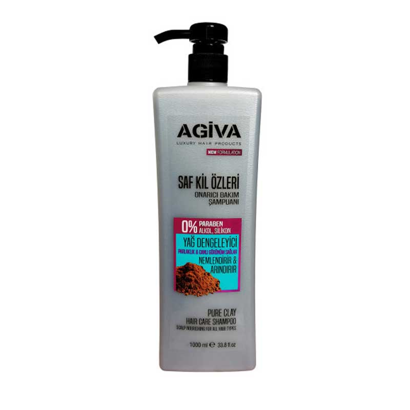 شامپو تقویت کننده و ترمیم کننده مو آگیوا مدل Onarici Bakim حجم 1000 میل