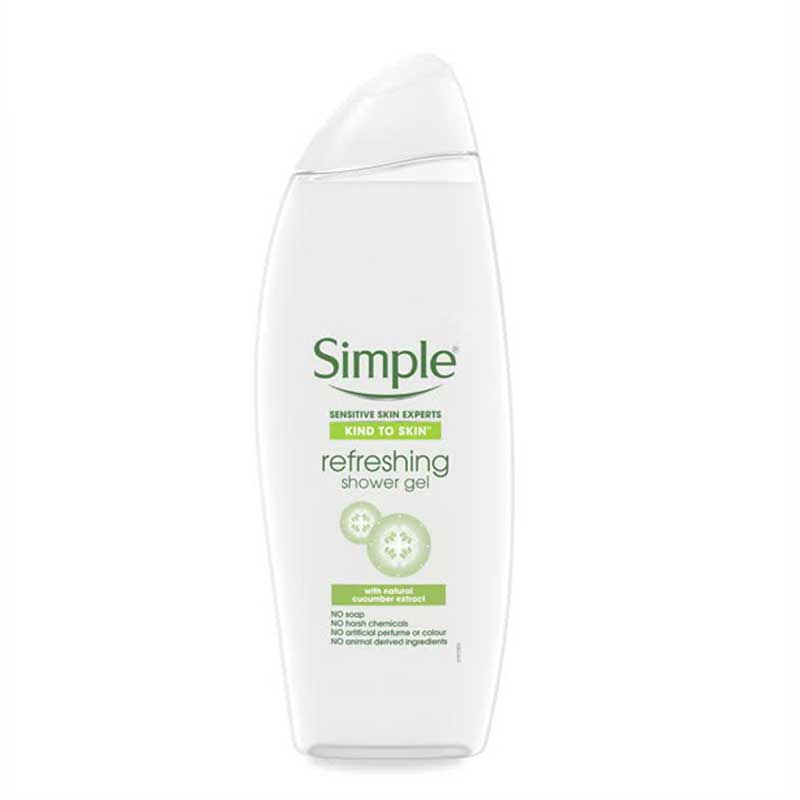 شامپو بدن سیمپل مدل Refreshing حجم 500 میل