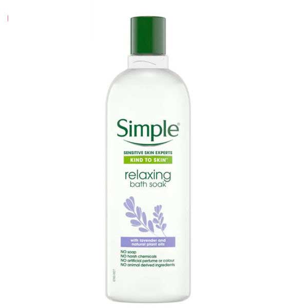 شامپو بدن سیمپل مدل Relaxing Bath Soak حجم 400 میل