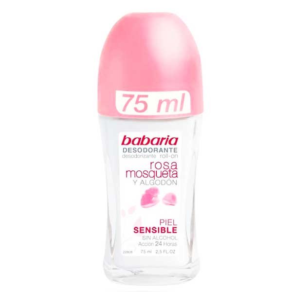 رول ضد تعریق زنانه باباریا مدل Rosa حجم 75 میل