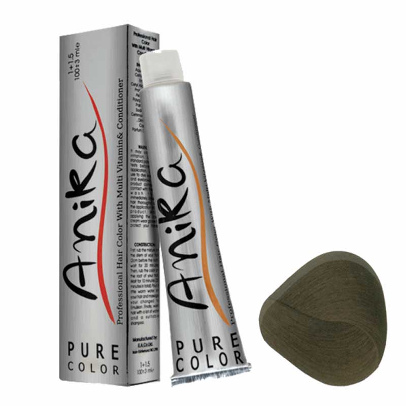 رنگ مو آنیکا سری طبیعی مدل قهوه ای تیره شماره 3