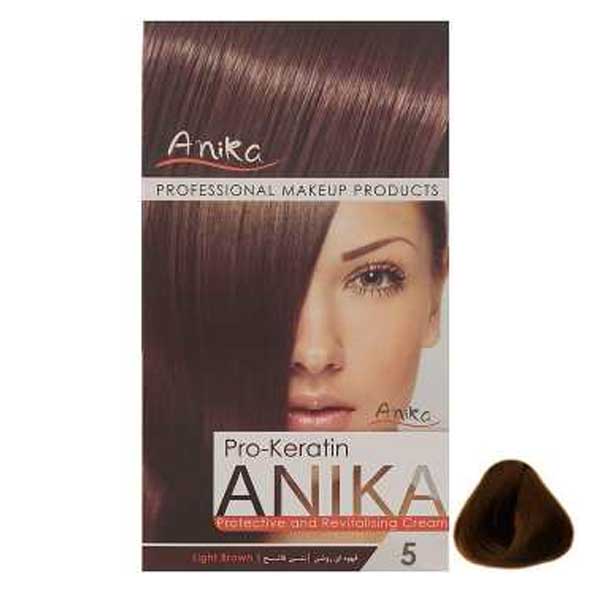 کیت رنگ مو آنیکا سری Pro Keratin مدل Natural شماره 3
