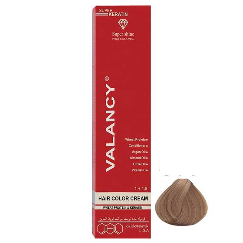 رنگ مو والانسی سری طبیعی مدل بلوند تیره شماره N6