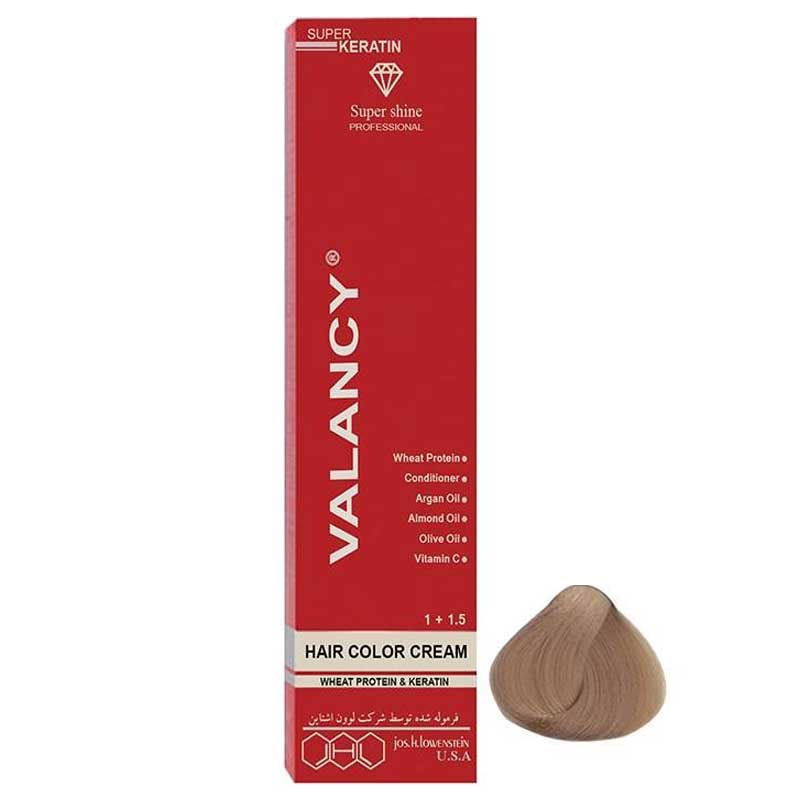 رنگ مو والانسی سری طبیعی مدل بلوند شماره N7