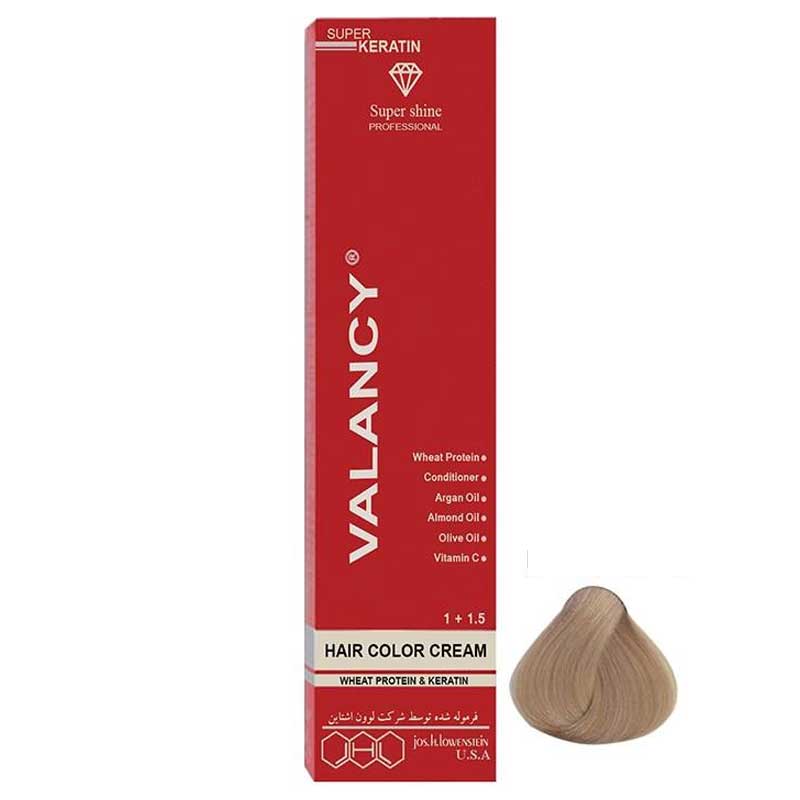 رنگ مو والانسی سری طبیعی مدل بلوند روشن شماره N8