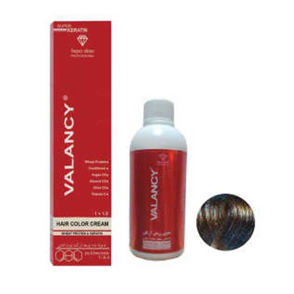 کیت رنگ مو والانسی شماره 7.5 رنگ بلوند طلائی متوسط