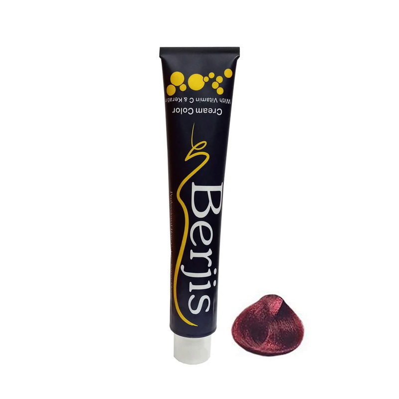 رنگ مو برجیس شماره 7.62 رنگ آلبالویی روشن