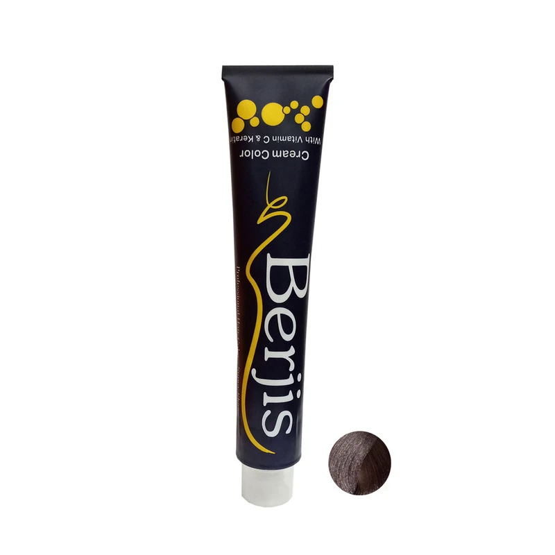 رنگ مو برجیس شماره 6.1 رنگ بلوند خاکستری تیره