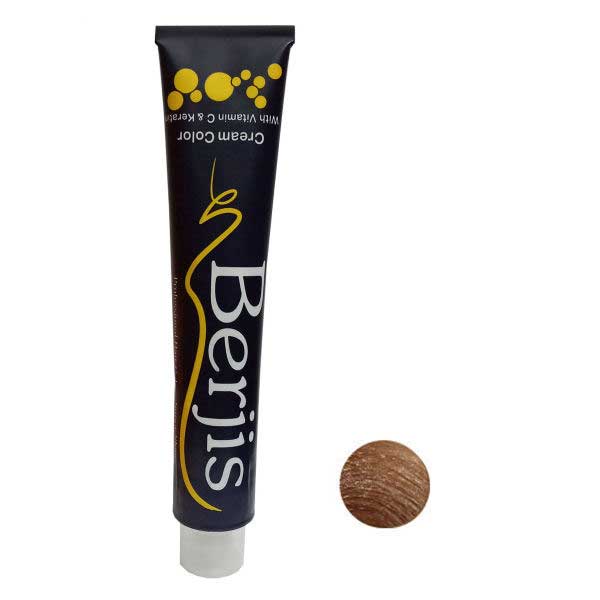 رنگ مو برجیس شماره 9.7 رنگ بلوند نسکافه ای خیلی روشن