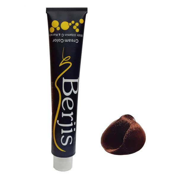 رنگ مو برجیس شماره 7.43 رنگ بلوند دارچینی متوسط