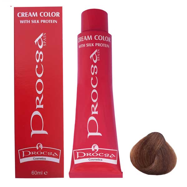 رنگ مو پروکسا سری Coffee Brown شماره 7.51 رنگ بلوند نسکافه ای متوسط