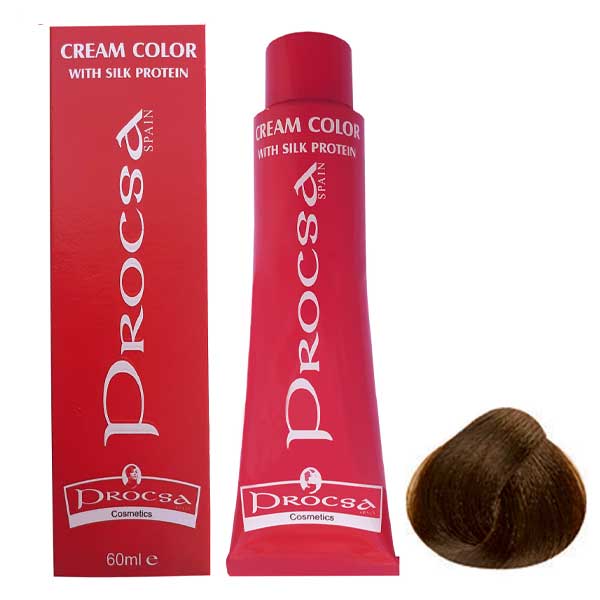 رنگ مو پروکسا سری Gold Mahogany شماره 5.53 رنگ قهوه ای شکلاتی روشن