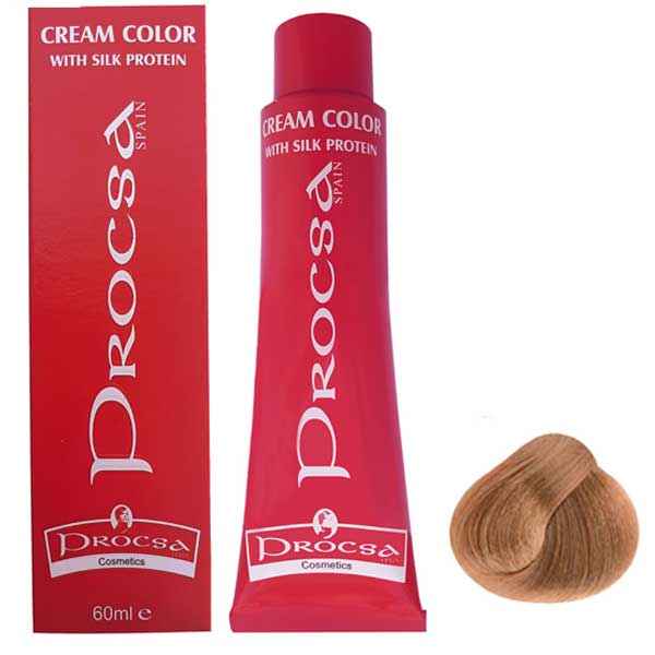 رنگ مو پروکسا سری Caramel شماره 8.34 رنگ بلوند کاراملی روشن