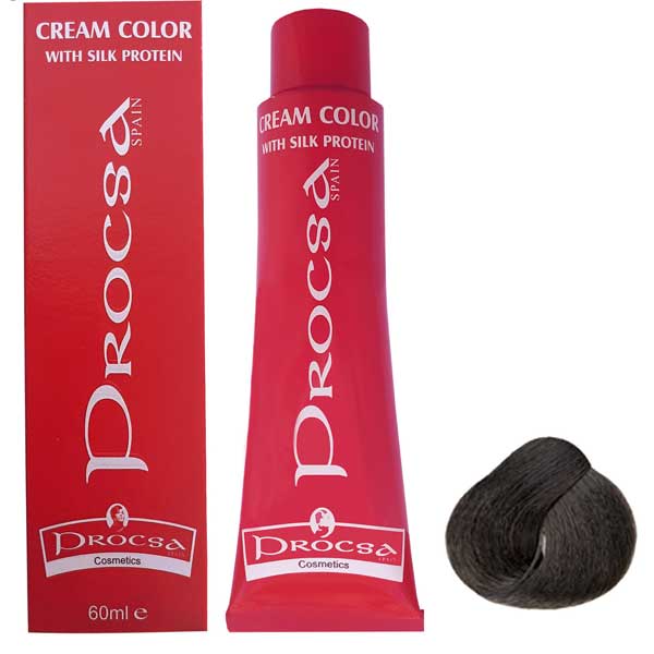 رنگ مو پروکسا سری Matt شماره 4.22 رنگ قهوه ای زیتونی متوسط