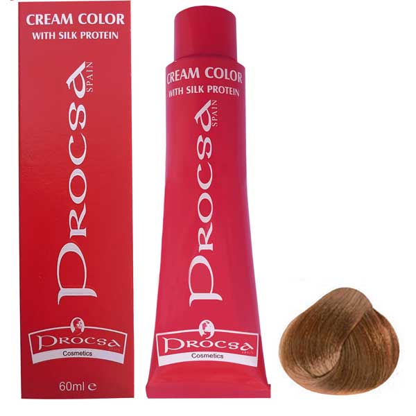 رنگ مو پروکسا سری Caramel شماره 7.34 رنگ بلوند کاراملی متوسط