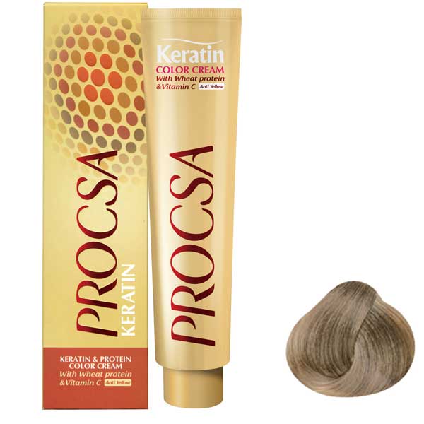 رنگ مو پروکسا سری Matt شماره 8.22 رنگ بلوند زیتونی روشن