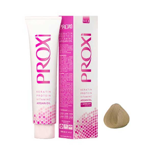 رنگ مو پروکسی بلوند کاپوچینوی خیلی روشن شماره 8.75