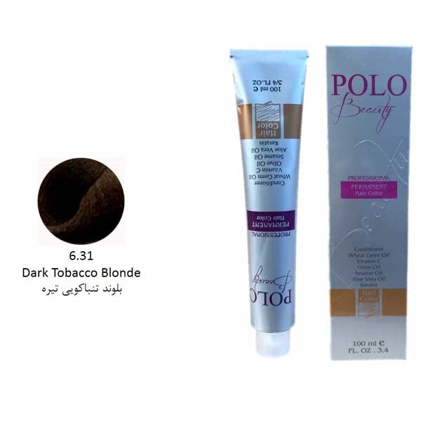رنگ مو پلو شماره 6.31 حجم 100 میل