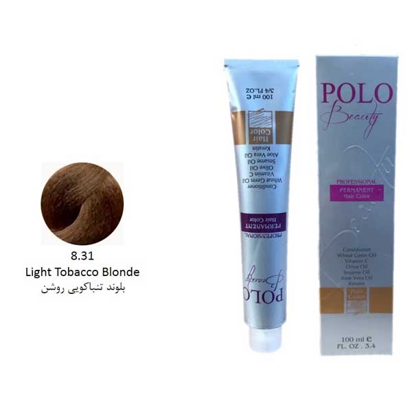 رنگ مو پلو شماره 8.31 حجم 100 میل