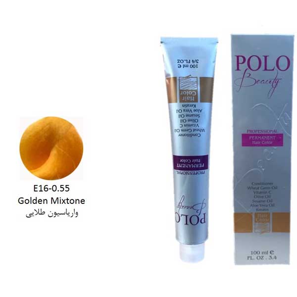 رنگ مو پلو شماره E16-0.55 حجم 100 میل