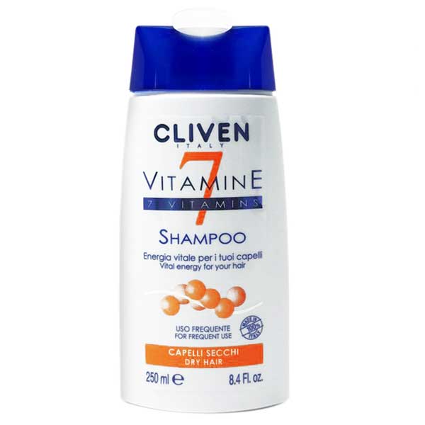 شامپو مناسب موهای خشک حاوی 7 ویتامین کلیون 250 میل