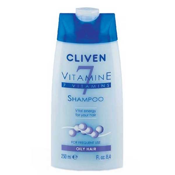 شامپو موهای چرب کلیون مدل 7 Vitamine حجم 500 میل