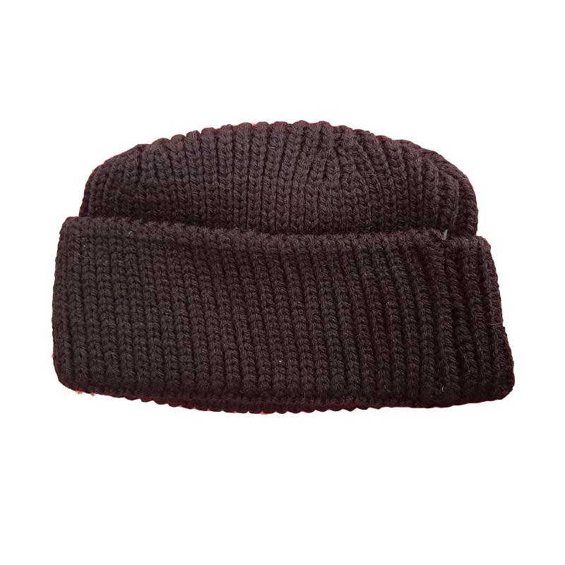 کلاه لئونی بافت مشکی مدل tb-150