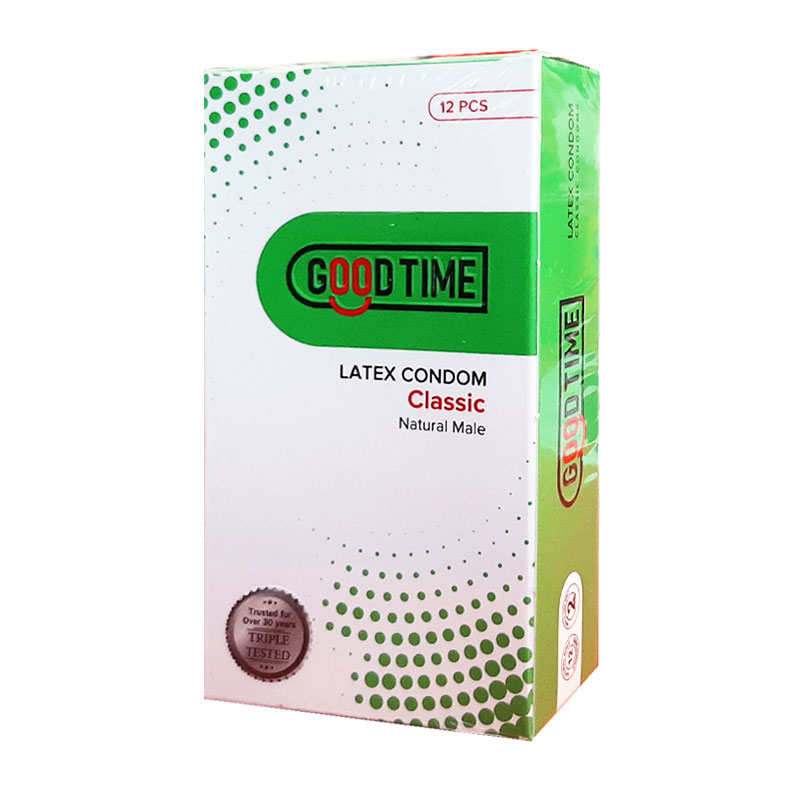 کاندوم گودتایم مدل classic بسته 12 عددی