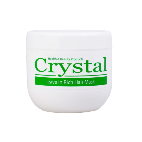 ماسک موی مغذی کریستال مدل بدون آبکشی حجم 500 میلی لیتر