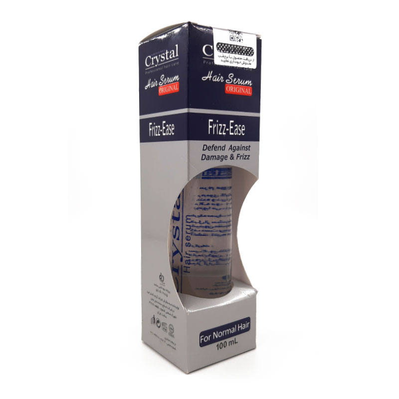 سرم مو کریستال مدل frizz ease مناسب موهای معمولی حجم 100 میل