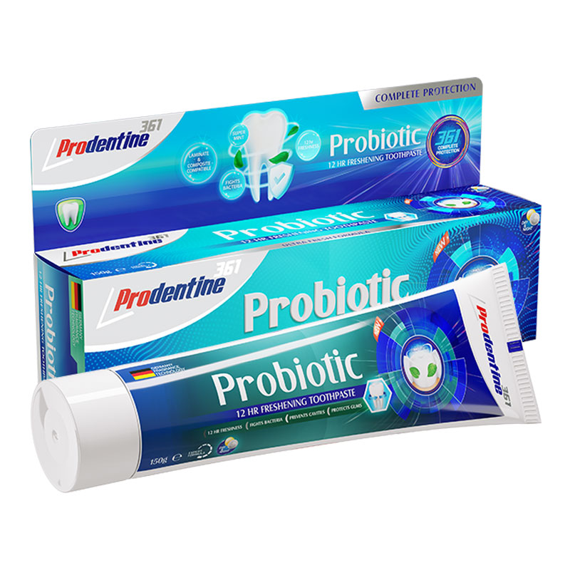 خمیر دندان پرودنتین مدل Probiotic حجم 150 گرم