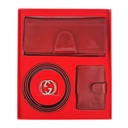 ست هدیه زنانه چرم طبیعی برند گوچی مدل set-m4