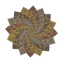 رومیزی ترمه حسینی طرح آبادیس