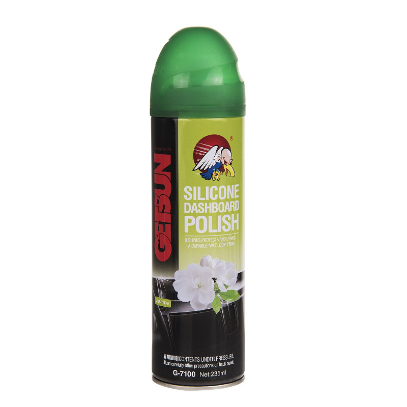 اسپری واکس داشبورد گتسان مدل G-7100 حجم 235 میلی لیتر رایحه گل یاس