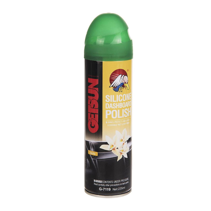 اسپری واکس داشبورد گتسان مدل G-7119 حجم 235 میلی لیتر رایحه وانیلیا